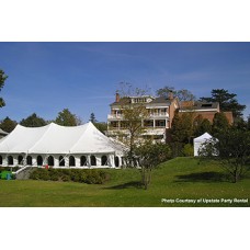 40' x 80' White Staked Tent